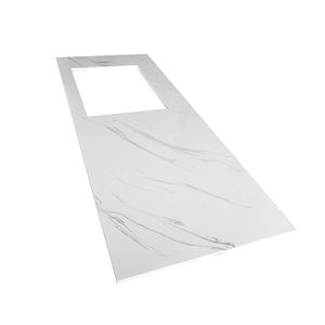 Acrylic Solid Surface Texture Pattern Marble Look Kitchen Cabinet Bathroom Vanity Durable Cultured Marble Countertop - Product Image 6