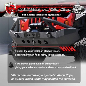 Campioni gratuiti per Ambull rullo per verricello in acciaio nero nuovo cavo per verricello in alluminio - Product Image 3