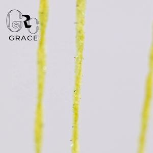 Benang Chenille Glitter 95 poliester 5 perak ne 12Nm benang Chenille celup dan putih mentah anti-serabut - Product Image 5