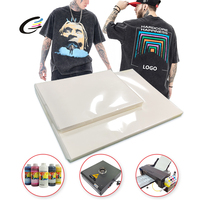 Dtf película de transferencia de papel para mascotas A3 A4 A3 + hoja camiseta Transferencia de Calor película DTF para Epson L1800 R1390 R805 Dtf impresora de inyección de tinta Digital