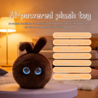 Robot di Peluche CuriPal AI con ChatGPT, Ciondolo e Ornamento Decorativo, Compagno Intelligente Multilingue per Bambini
