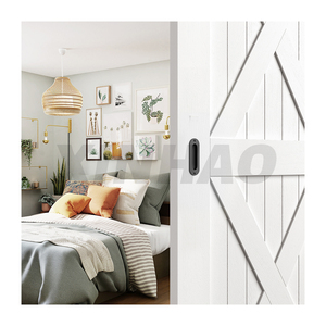 Skysen ngón tay kéo giấu tủ quần áo ngăn kéo hình chữ nhật tuôn ra Gắn Túi trượt Barn cửa kéo xử lý - Product Image 6