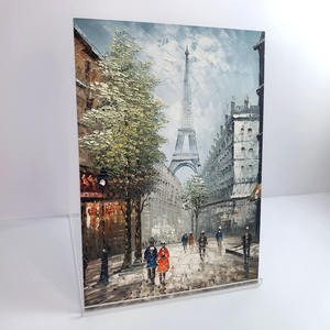 Custom 3D Relief Art Prints Muti-layer Digital Gypsum UV Printing Oil Painting Textured Metal Plate Board Home Wall Decor <strong>Poster</strong> - Product Image 1