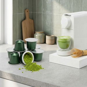 Cápsulas de Matcha Profesionales 7A para Cafeteras Multisistema, Varias Opciones de Aroma, Empaque Personalizado, Marca Privada, Muestra Gratuita - Product Image 1