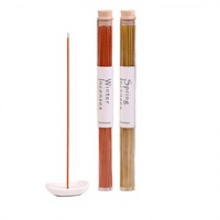 Bâtons d'encens FTQS en tube transparent avec bouchon en liège – Collection Printemps-Hiver – Cadeau d'encens pour la maison – Vente en gros – OEM – Marque privée