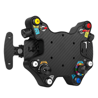 Volante de Carreras SIMSONN, Volante de Juego con Cable USB para PC, Simulador de Carreras, Material de Cuero, Gran Venta de Fábrica