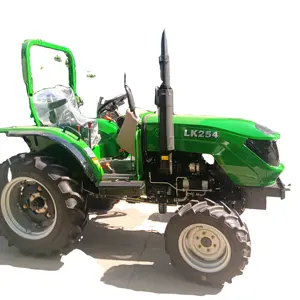 Lingke yeni tasarım çiftlik traktörü 4WD 25HP 30HP 35HP 40HP 45HP 50HP orta traktör