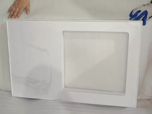 Comptoirs <span class=keywords><strong>de</strong></span> cuisine en pierre <span class=keywords><strong>de</strong></span> quartz blanc Calacutta artificielle île salle <span class=keywords><strong>de</strong></span> bain vanité dessus dosseret plaque carreaux - Product Image 6