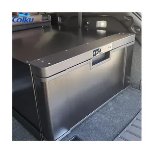Design speciale 40L DC compressore 12V 24V RV cassetto congelatore frigorifero frigorifero con colore nero per Camper Caravan
