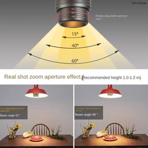 Foco de Techo LED PAR20 de Aluminio E27, Recorte de 90 mm, Clasificación IP65, Diseño Moderno para Hogar y Oficina con Lente de Vidrio y Luz Cálida - Product Image 4