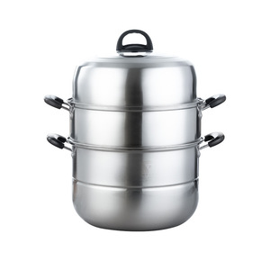 Stainless Steel <b>Steamer</b> Multi Layer Thickened Large Capacity Fish <b>Steamer</b> Cooking Pot With Lid For Kitchen Use - Product Image 2