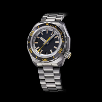 Montre De Luxe Super Time Orologio Personnalisée 300m Automatique Plongeur Chronographe Mécanique Montres Luxe Hommes Bracelet Reloj Hombre