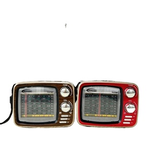 <span class=keywords><strong>Radio</strong></span> Retro de Calidad Premium con Antena Telescópica, Sintonización Manual, 8 Bandas de Frecuencia, Recargable para Camping - Product Image 1