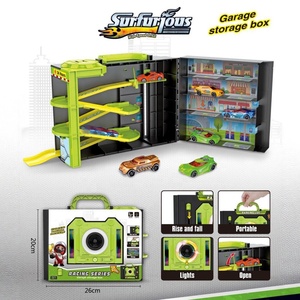 Boîte <span class=keywords><strong>de</strong></span> rangement <span class=keywords><strong>pour</strong></span> enregistreur <span class=keywords><strong>de</strong></span> jeu <span class=keywords><strong>pour</strong></span> enfants Parking Jouet Rampe Piste <span class=keywords><strong>de</strong></span> levage Parking Garage Set <span class=keywords><strong>de</strong></span> jeu avec lumières et musique - Product Image 2