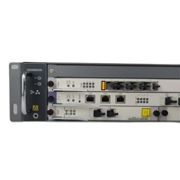 OLT GPON OEM Terbaru Frame AC GE 10GE MINI 2U GEPON Kompatibel dengan MA5608T 8 16 32 port sfp B+ C+ C++