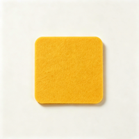 OEM ODM Tapis de bar lavables, absorbants les chocs, en feutre de fibres chimiques, écologiques, modernes, épais, stables, carrés, avec logo personnalisé, pour café sur le toit