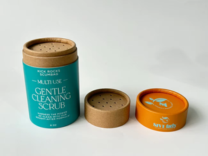 กล่องทรงกระบอกทำจากกระดาษแข็งเกรดอาหารสำหรับชาหลวมพร้อมตะแกรงย่อยสลายได้ตามต้องการ - Product Image 5