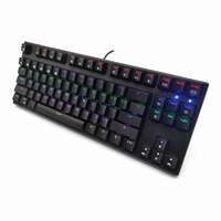 Vente en gros Umila RGB OUTEMU interrupteur bleu 87 touches laser arabe clavier de jeu mécanique