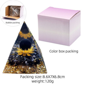 Kit <span class=keywords><strong>de</strong></span> curación <span class=keywords><strong>de</strong></span> pirámide <span class=keywords><strong>de</strong></span> orgón, con oro, loto, cuarzo claro, rosa, amatista, cuentas, <span class=keywords><strong>protección</strong></span> Emf, Reiki, generador <span class=keywords><strong>de</strong></span> energía, curación <span class=keywords><strong>de</strong></span> chakras - Product Image 5