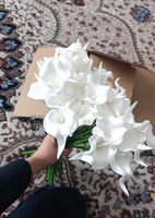 Künstliche Blumen PU Calla Lily Blumen Blumen sträuße Hochzeit Home Decoration Blumen