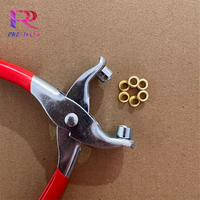 Pince à œillets robuste de 6 pouces, directement de l'usine - Outil professionnel de pose de œillets pour chaussures, sacs et rivets