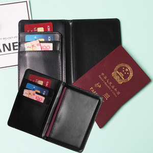 Portafoglio in finta pelle a sublimazione Lancoda porta carta passaporto per regali promozionali e aziendali - Product Image 3