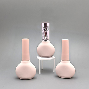 Vernis à ongles rose 15ml 10ml 12ml bouteilles <span class=keywords><strong>en</strong></span> <span class=keywords><strong>verre</strong></span> vides couche de base étanche à la lumière couche de finition emballage pour gel à ongles - Product Image 5
