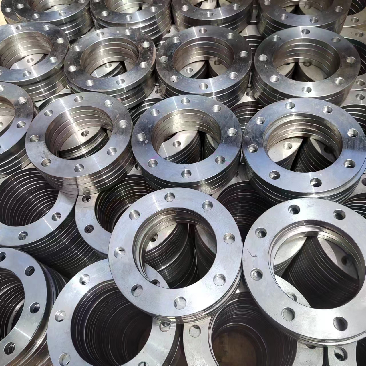 Flange מתכת צינור מתכת צווארון flange נירוסטה wn flange pn16