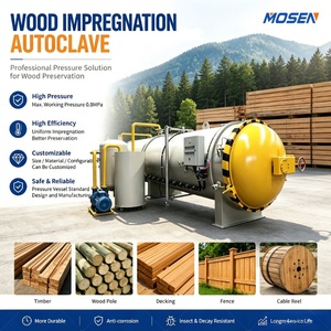 Autoclave de Presión Segura para Impregnación de Madera, Máquina de Procesamiento de Madera con Penetración Uniforme para Todo Tipo de Productos de Madera - Product Image 1