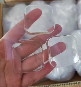 Butée murale carrée en PU auto-adhésive et réglable, amortissante et anti-collision, pour la protection des meubles – Vente en gros - Product Image 2