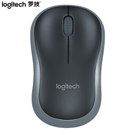 Souris optique sans fil M186/M185 avec interface USB, options de couleur bleu, rouge, gris, ergonomique pour le bureau à domicile et le jeu, en stock
