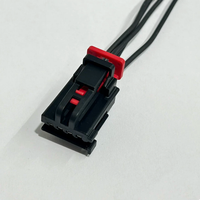15509333 Connecteur automobile 4 broches en laiton d'origine, gaine de câblage pour faisceau de porte