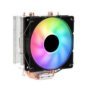 Enfriador de CPU con Ventilador Silencioso de 12 cm y Cuatro Tubos de Calor de Cobre y Aluminio, con Control Inteligente de Temperatura y Alto Rendimiento - Product Image 2