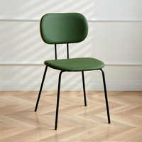 Chaises de salle à manger en velours avec pieds en acier inoxydable argenté, empilables, coussin violet, robustes, pour conférence, restaurant, maison, bureau, salle de sport