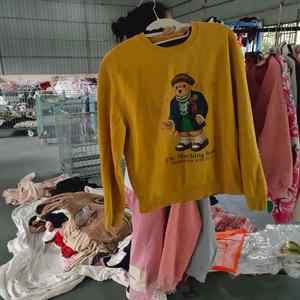 DH05 Pull d'hiver unisexe <span class=keywords><strong>sans</strong></span> <span class=keywords><strong>capuche</strong></span> d'occasion, haute qualité, couleurs mélangées, balles de vêtements de seconde main - Product Image 5