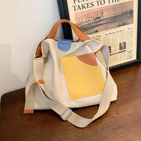Moda más nuevo lindo Ins Canvas Tote Bag Fashion Shopping-eco