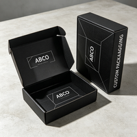Boîtes d'expédition écologiques recyclables personnalisées pour l'emballage de vêtements et de perruques avec impression de logo sur papier ondulé, commandes personnalisées