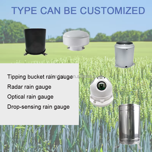 Rs485 या पल्स आउटपुट 0.2 मिमी 0.5 रिज़ॉल्यूशन प्लास्टिक वर्षा जो बाल्टी विरोधी पक्षी बारिश गेज सेंसर - Product Image 6