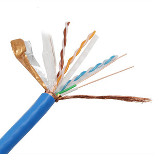 <span class=keywords><strong>Cable</strong></span> Ethernet Cat6 SFTP blindado de cobre sólido RJ45 de 1000 pies para interiores, 23AWG, para datos de red, voz, router y módem - Product Image 2