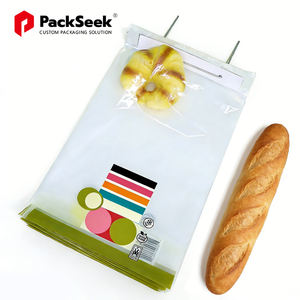 Emballage en plastique <span class=keywords><strong>de</strong></span> haute qualité personnalisé, sacs à <span class=keywords><strong>pain</strong></span> en plastique, sacs à <span class=keywords><strong>pain</strong></span> transparents réutilisables - Product Image 1
