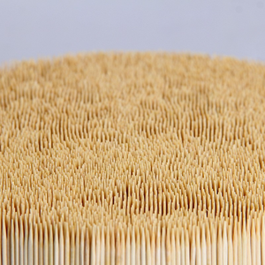 Emballage en vrac <span class=keywords><strong>jetable</strong></span> personnalisé Cure-dents en bois de bouleau Carton Cure-dents en bois tranchant de vaisselle naturelle et couverture personnalisée - Product Image 5
