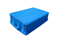 NEXARA Boîtes logistiques en plastique XS535-140 HDEP empilables et robustes Caisses solides durables de différentes tailles et différentes utilisations