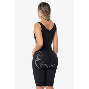 Faja Semi Reloj De Arena a <span class=keywords><strong>La</strong></span> Rodilla En Powernet FJ277SR Shapewear Modellante per Donna a Corpo Intero - Product Image 3