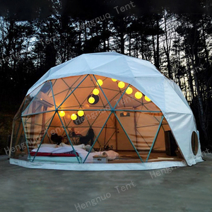 Tubo di acciaio <span class=keywords><strong>per</strong></span> il tempo libero all'aperto Eco Resort Hotel Domo cupola geodetica <span class=keywords><strong>tenda</strong></span> di lusso Glamping <span class=keywords><strong>per</strong></span> campeggio - Product Image 3