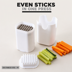 Coupe-légumes manuel en gros pour bâtonnets de pommes de terre, carottes et concombres, idéal pour restaurants, hôtels et services de traiteur - Product Image 2