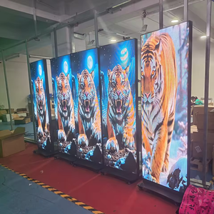 จอแสดงผล LED ดิจิตอลอัจฉริยะแบบพกพา สีเงิน ความสว่าง 500cd ระยะพิกเซล 2.0 มม. กันน้ำ IP65 สำหรับใช้งานภายใน/ภายนอกอาคาร เหมาะสำหรับห้องจัดแสดงนิทรรศการ - Product Image 6