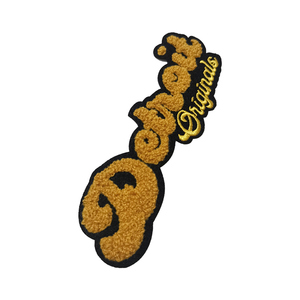 Transfert de chaleur broderie <span class=keywords><strong>patch</strong></span> brodé sur serviettes de bain en coton chenille <span class=keywords><strong>patch</strong></span> - Product Image 2