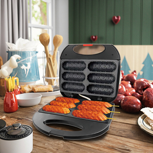 Lovfe Chất lượng cao công cụ nhà bếp điện Máy Chiên ăn sáng Gà Thịt không dính Xúc Xích Máy rang - Product Image 5