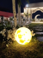 Lampe de lune décorative pour chambre à coucher lustres de salon lampes de table à manger de restaurant lampes solaires d'aménagement paysager de jardin
