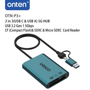 Lector de tarjetas Onten CF, SDXC y Micro SDXC, USB 3,2 Gen 1, más de 2, 2 y 3 unidades - Product Image 5